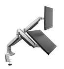 BRATECK 13"-32" Dual Interactive Counter Balance Monitor Desk Mount - Office Connect 2018