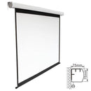 BRATECK 135'' Electric Projector Screen with Remote, - Office Connect 2018