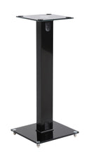 BRATECK 23.6" Aluminium/Glass Floor Standing BookShelf Speaker Stands. - Office Connect 2018