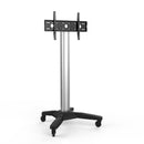 BRATECK 37'-70' Mobile TV Cart. Max Load: 80kg. Max Height 1860mm - Office Connect 2018