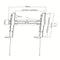 BRATECK 37''-70'' Ultra-Slim tilt wall bracket. Max - Office Connect 2018