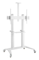 BRATECK 70"-120" Large Screen Ultra-Strong Mobile TV Cart - Office Connect 2018