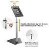 BRATECK Anti-Theft Height Adjustable Tablet Kiosk Stand. - Office Connect 2018