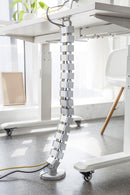 BRATECK Deluxe Cable Management Spine. Great for Height - Office Connect 2018