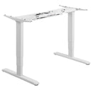BRATECK Dual Motor Electric Sit-Stand Desk Frame With 3-Stage - Office Connect 2018