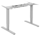 BRATECK Dual Motor Electric Sit-Stand Desk Frame With 3-Stage - Office Connect 2018