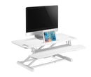 BRATECK Gas-Spring Scissor Lift Desktop Sit-Stand Workstation. - Office Connect 2018