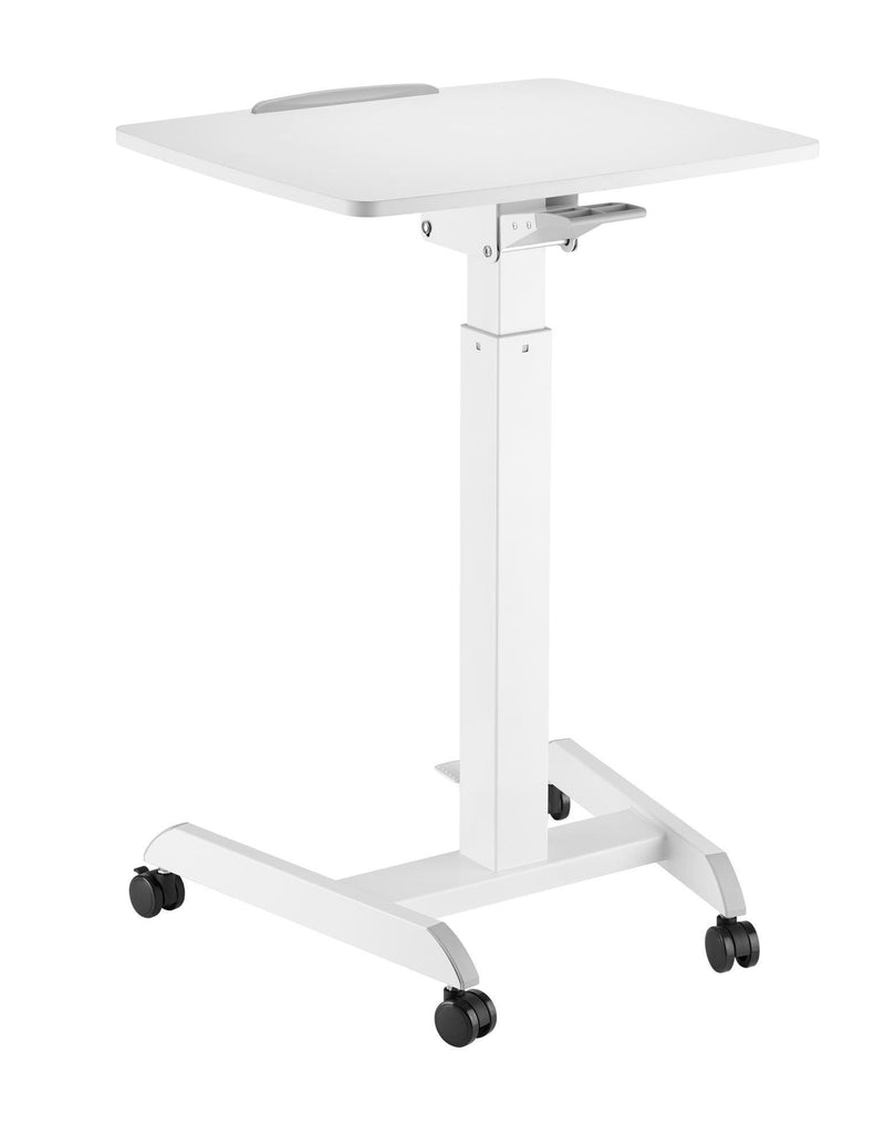 BRATECK Height Adjustable Mobile Workstation With Foot Pedal & - Office Connect 2018