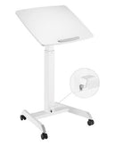 BRATECK Height Adjustable Mobile Workstation With Foot Pedal & - Office Connect 2018