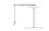 BRATECK L-Shape Electric Sit-Stand Desk Frame With Triple Motors. - Office Connect 2018