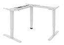 BRATECK L-Shape Electric Sit-Stand Desk Frame With Triple Motors. - Office Connect 2018