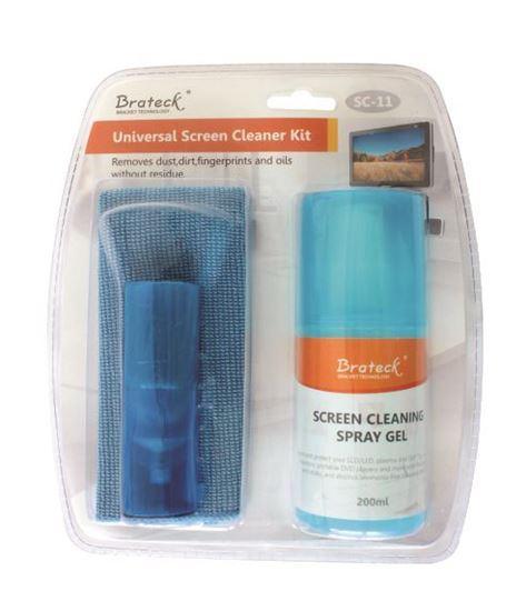 BRATECK Screen Cleaner Kit. 200ml Spray Bottle perfect - Office Connect 2018