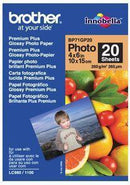 Brother BP71GP20 6x4 Premium Glossy Photo Paper 260GSM 20 Sheets - Office Connect 2018
