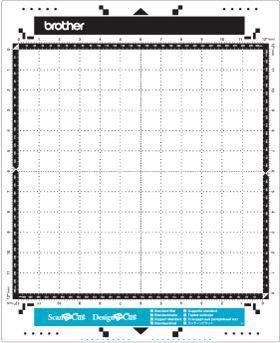 Brother CAMATLOW12 Scan N Cut Fabric - Low Tack Mat - Office Connect 2018
