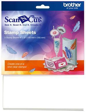 Brother CASTPS1 Scan N Cut Stamp Sheets - Office Connect 2018