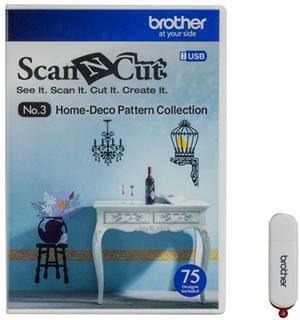Brother CAUSB3 Fabric USB No.3 Home Deco Pattern - Office Connect 2018