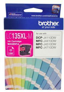 Brother LC135XLM Magenta High Yield Ink Cartridge - Office Connect 2018