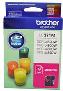 Brother LC231M Magenta Ink Cartridge - Office Connect 2018