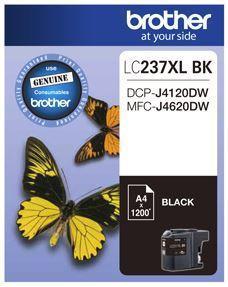 Brother LC237XLBK Black High Yield Ink Cartridge - Office Connect 2018