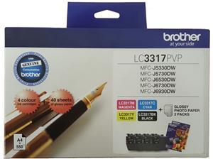 Brother LC3317PVP Ink Cartridge Photo Value Pack - Office Connect 2018