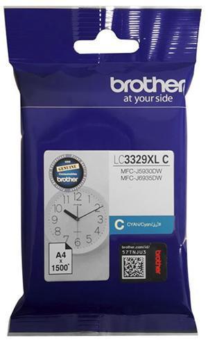 Brother LC3329XLC Cyan High Yield Ink Cartridge - Office Connect 2018