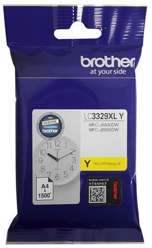 Brother LC3329XLY Yellow High Yield Ink Cartridge - Office Connect 2018