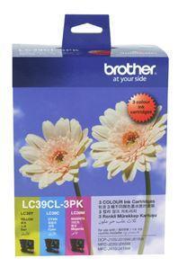 Brother LC39CL3PK CMY Colour Ink Cartridges (Triple Pack) - Office Connect 2018