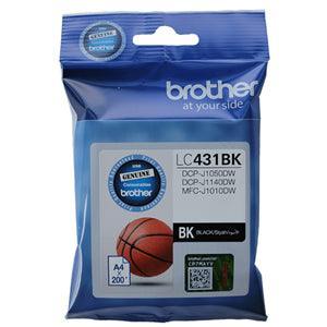 Brother LC431BK Black Ink Cartridge - Office Connect 2018