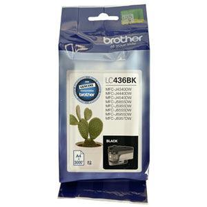 Brother LC436BK Black Ink Cartridge - Office Connect 2018