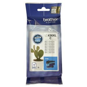 Brother LC436XLC Cyan Ink Cartridge - Office Connect 2018