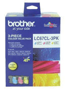 Brother LC67CL3PK CMY Colour Ink Cartridges (Triple Pack) - Office Connect 2018