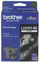 Brother LC67HYBK Black High Yield Ink Cartridge - Office Connect 2018