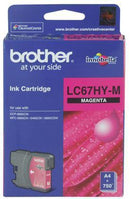 Brother LC67HYM Magenta High Yield Ink Cartridge - Office Connect 2018