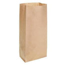 Brown Block Bottom Paper Bag No 0 Heavy Duty - 100(W) x 220(H) x 50(G) mm - Office Connect 2018