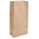 Brown Block Bottom Paper Bag No 1 Heavy Duty - 127(W) x 270(H) x 77(G) mm - Office Connect 2018