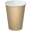Brown Dimple Paper Coffee Cup - Office Connect 2018