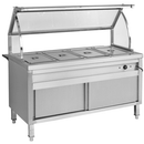 BS6H Heated Six Pan Bain Marie Cabinet - Office Connect 2018