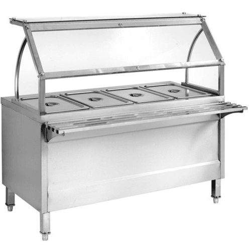 BS6H Heated Six Pan Bain Marie Cabinet - Office Connect 2018