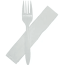 Plastic Fork & Paper Napkin
