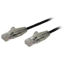 Cable - Black Slim CAT6 Patch Cord 2m - Office Connect 2018