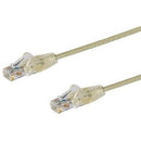 Cable - Grey Slim CAT6 Patch Cord 0.5m - Office Connect 2018