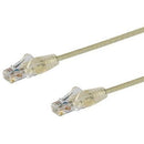 Cable - Grey Slim CAT6 Patch Cord 1m - Office Connect 2018