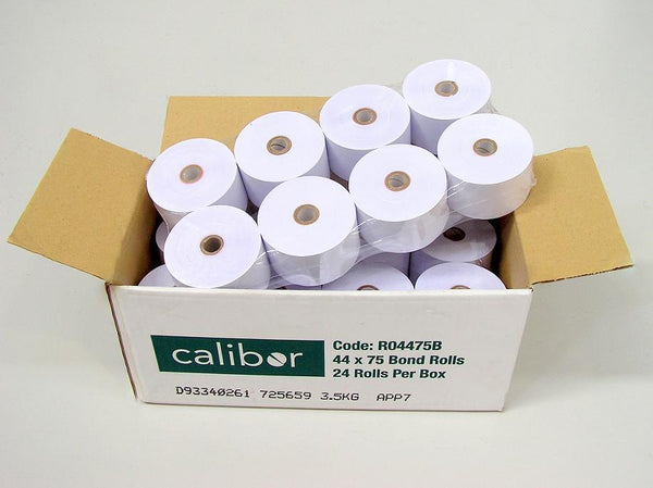 CALIBOR BOND PAPER 44X75 24 ROLLS / BOX - Office Connect 2018