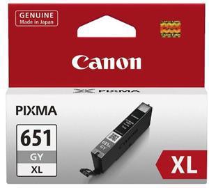Canon CLI651XLGY Grey High Yield Ink Cartridge - Office Connect 2018