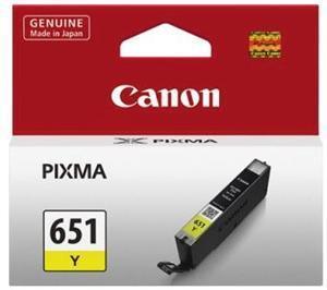 Canon CLI651Y Yellow Ink Cartridge - Office Connect 2018