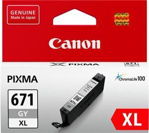 Canon CLI671XGY Grey High Yield Ink Cartridge - Office Connect 2018