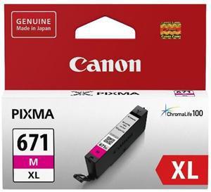 Canon CLI671XLM Magenta High Yield Ink Cartridge - Office Connect 2018