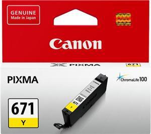Canon CLI671Y Yellow Ink Cartridge - Office Connect 2018