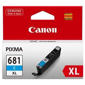 Canon CLI681XLC Cyan High Yield Ink Cartridge - Office Connect 2018