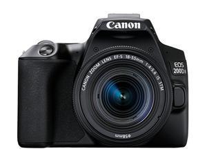 Canon EOS 200D Mark II 24.1MP APS-C DSLR (18-55 IS STM II) Camera - Office Connect 2018